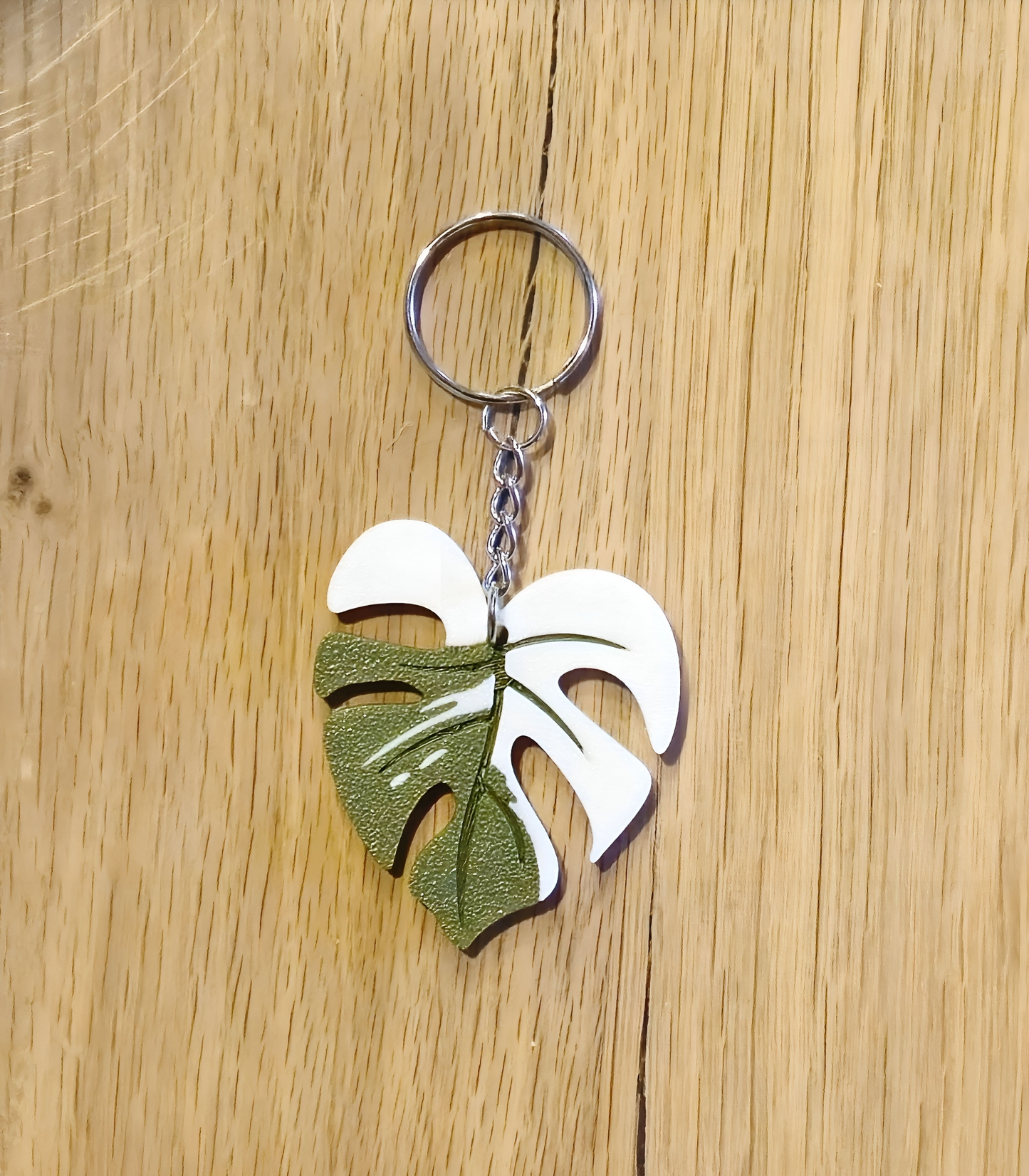 Monstera Schlüsselanhänger