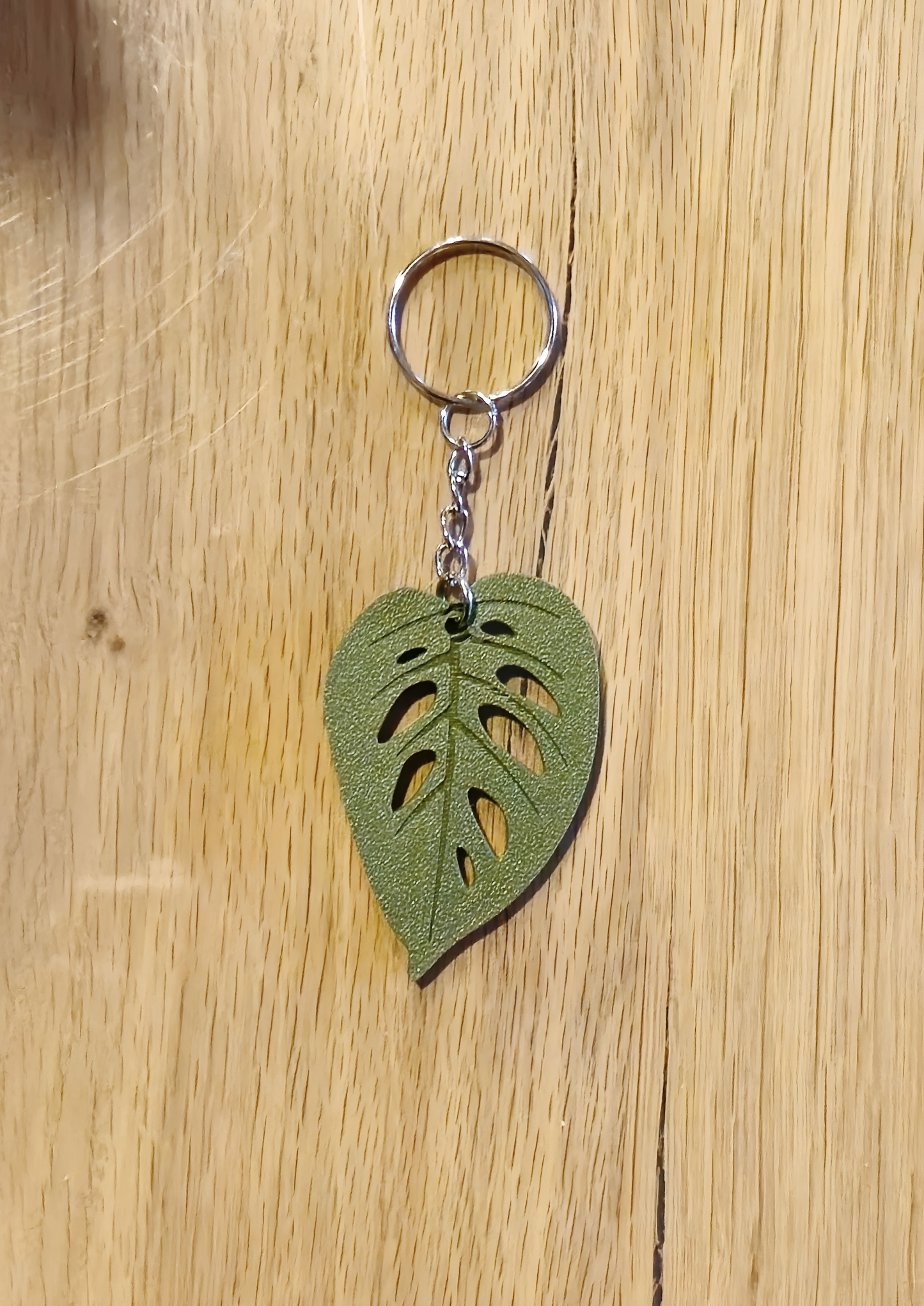 Monstera Schlüsselanhänger