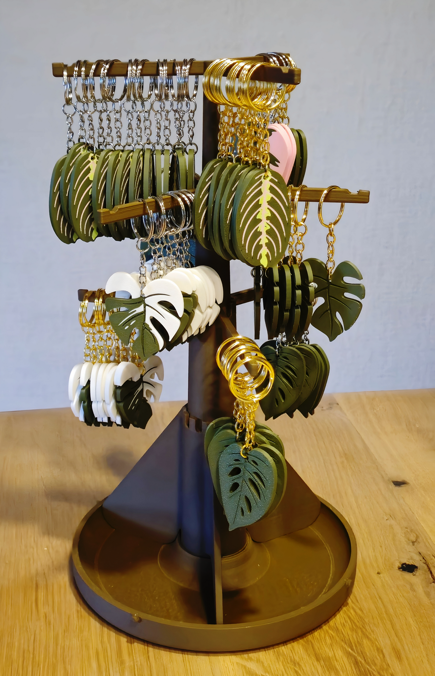 Monstera Schlüsselanhänger