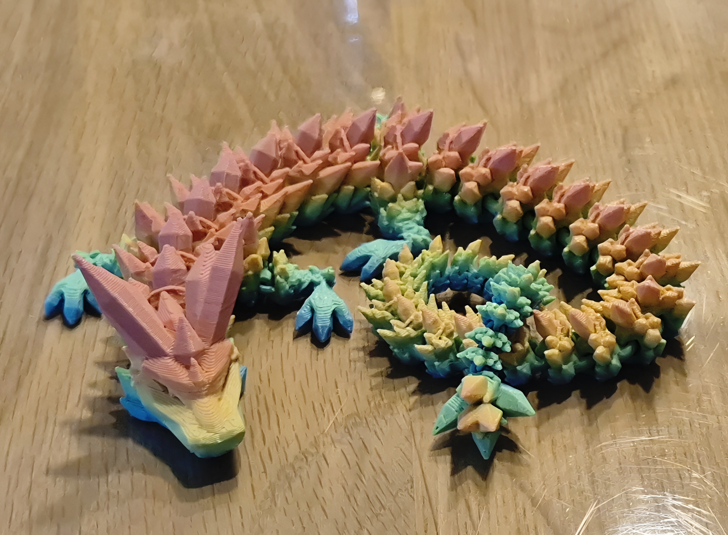 Crystal Dragon 30cm Regenbogen