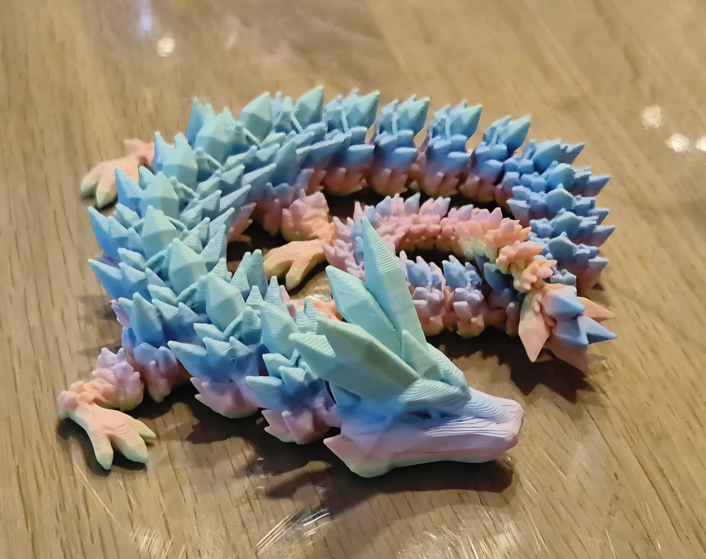 Crystal Dragon 30cm Regenbogen