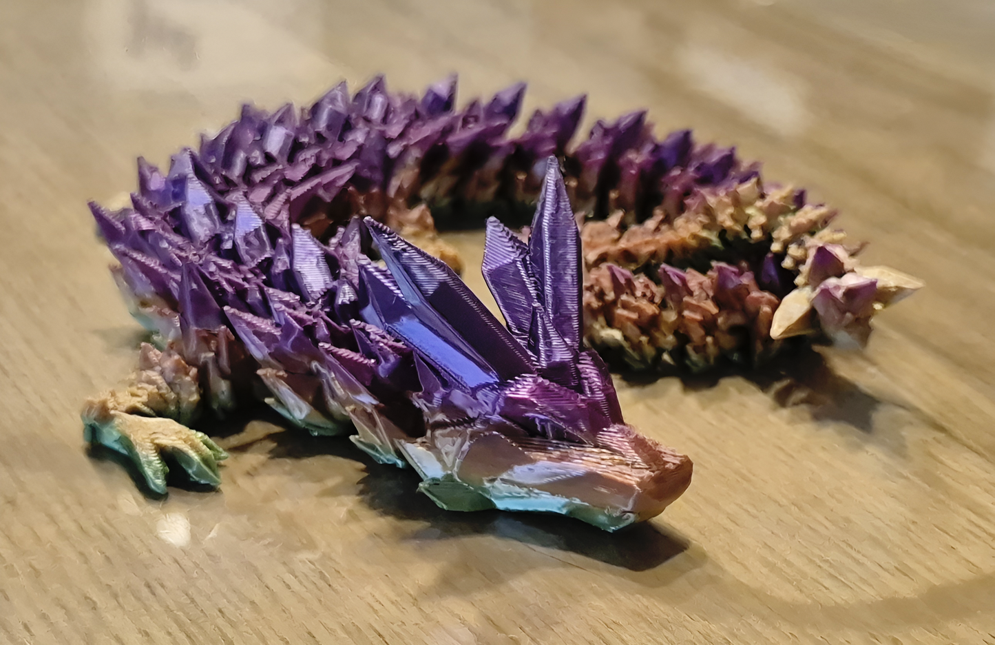 Crystal Dragon 30cm Regenbogen