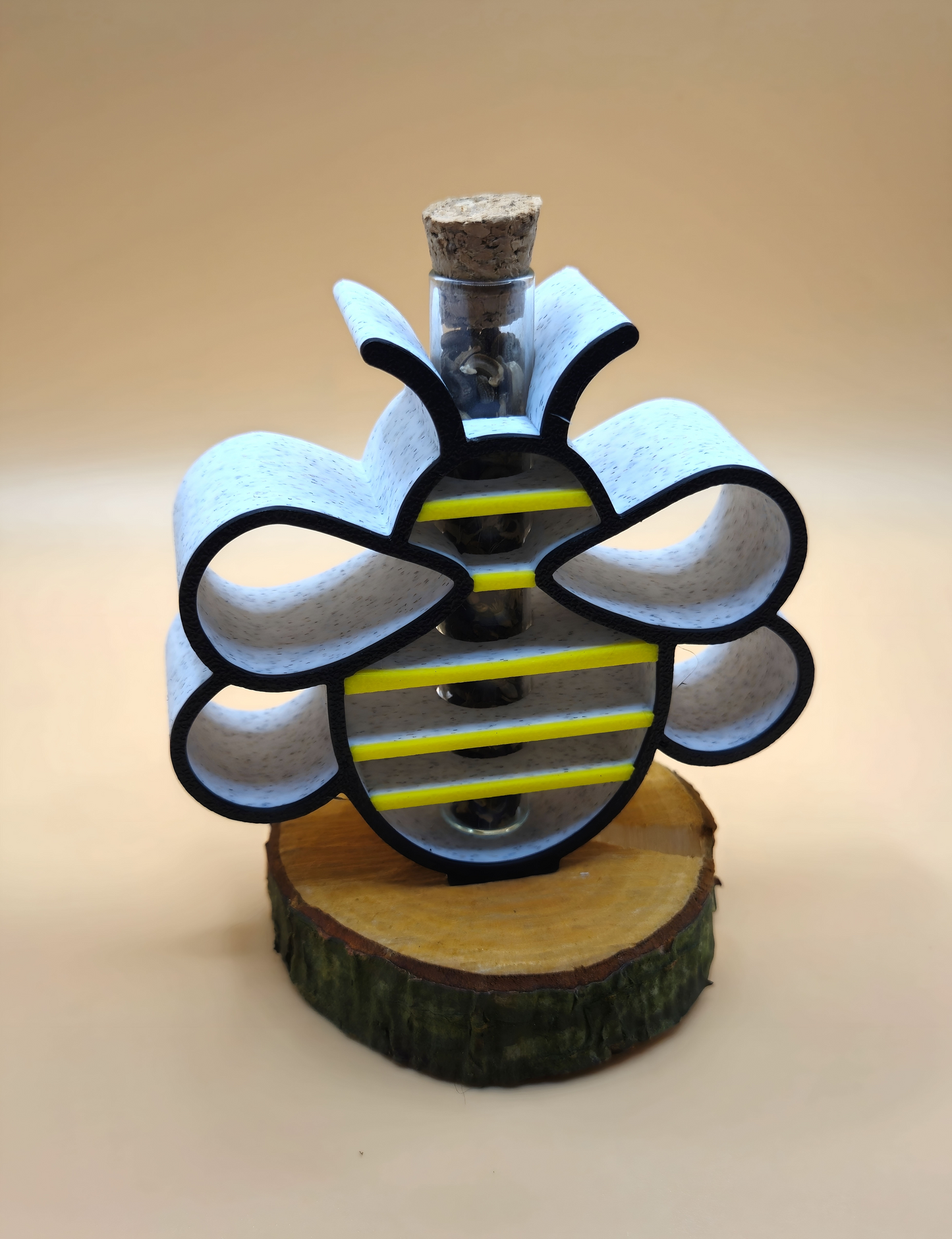 NordGrün Hummel Wildblumensamen im Reagenzglas