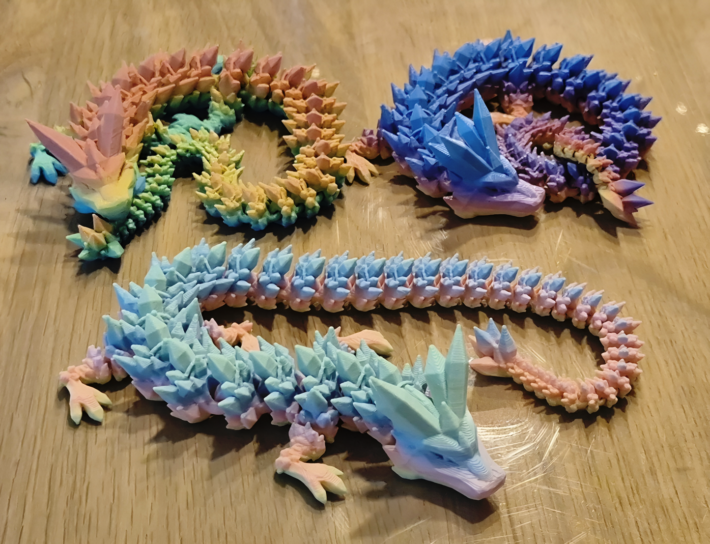 Crystal Dragon 30cm Regenbogen