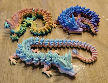 Crystal Dragon 30cm Regenbogen