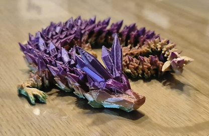 Crystal Dragon 30cm Regenbogen